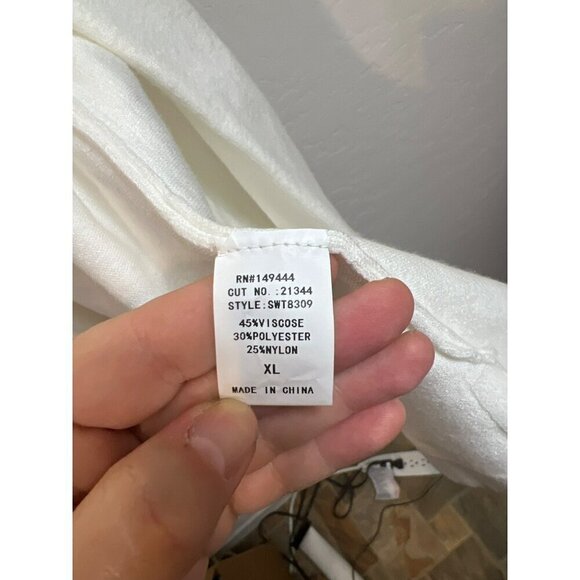 Ember XL Women Longline Cut Out Arm Detail Pearl Embellished Cardigan - Picture 5 of 8